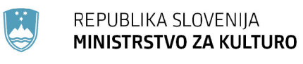 Republika Slovenija ministrstvo za kulturo